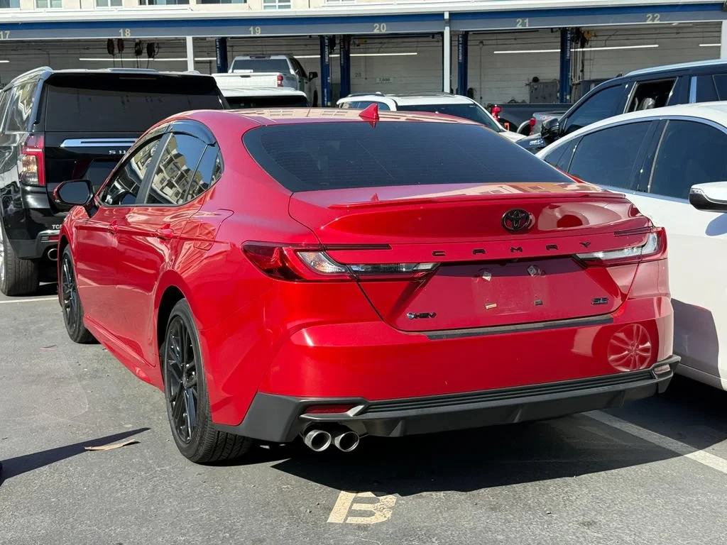 Used 2025 Red Toyota LE image 27