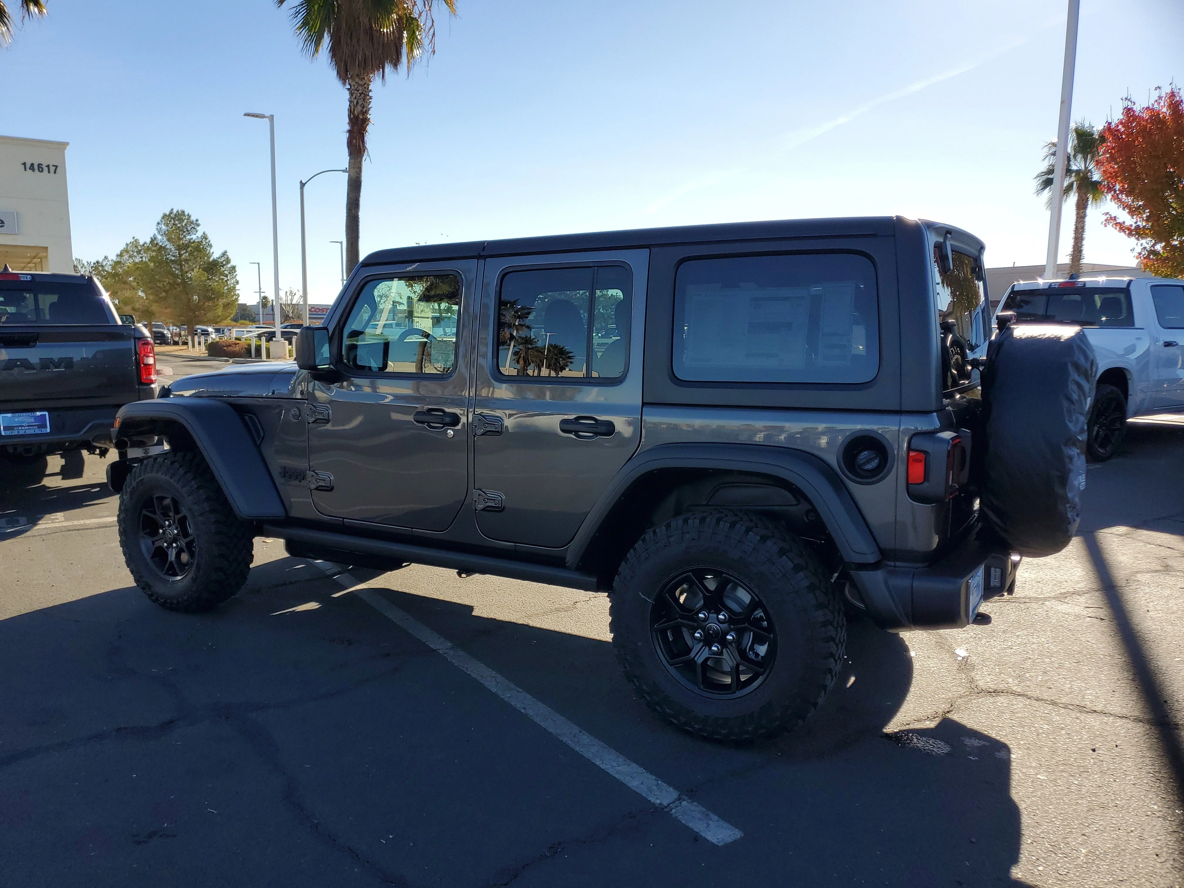 New 2026 Granite Crystal Metallic Clear-Coat Exterior Paint Jeep Willys image 6