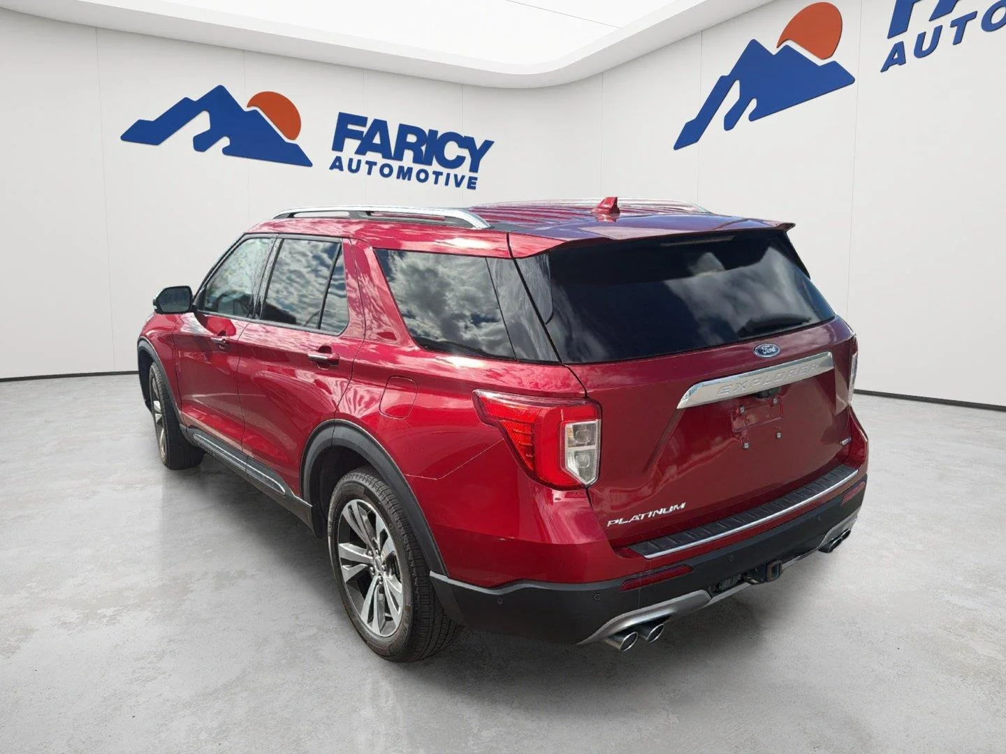 Used 2020 Rapid Red Metallic Tinted Clearcoat Ford Platinum image 7
