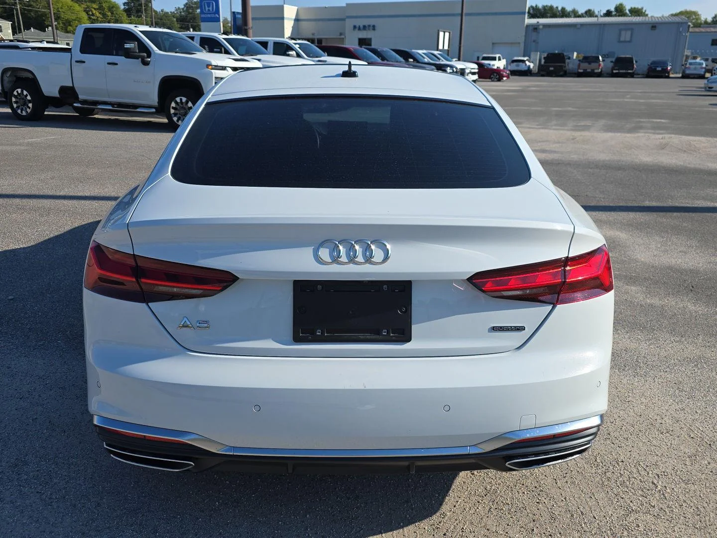 Used 2021 Glacier White Metallic Audi S line Premium Plus image 4