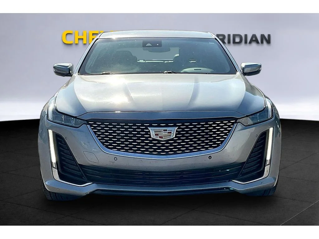 Used 2023 Argent Silver Metallic Cadillac Premium Luxury image 3