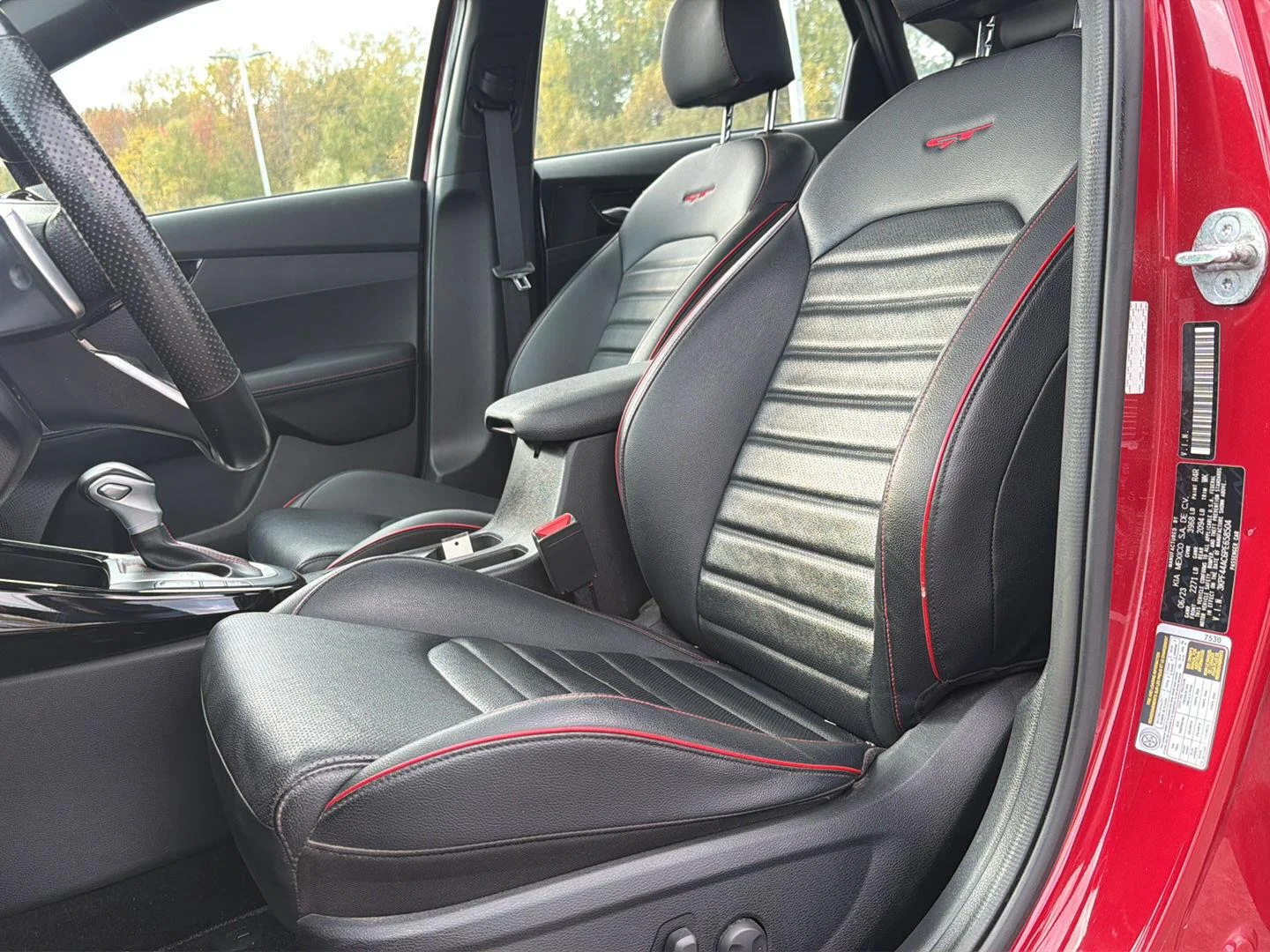 Used 2023 Currant Red Kia GT image 17
