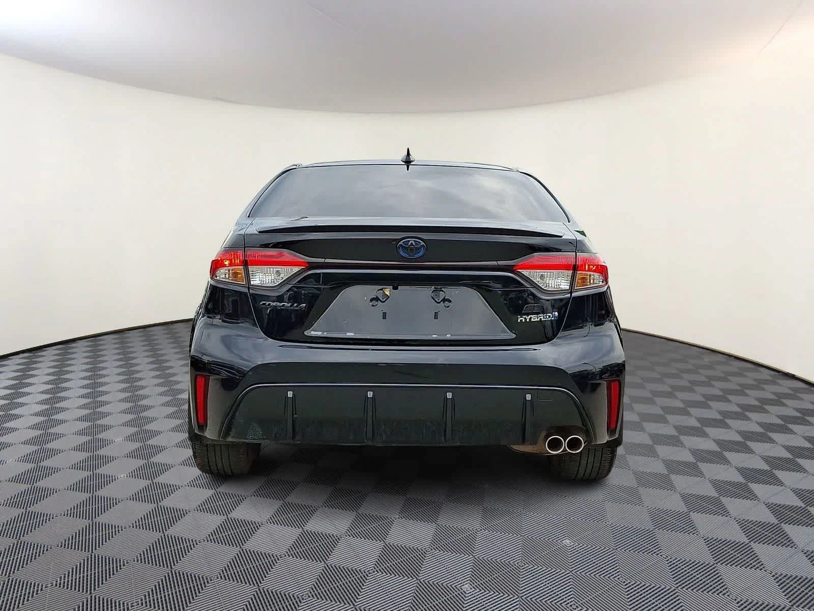 Used 2024 Midnight Black Metallic Toyota Hybrid SE image 7
