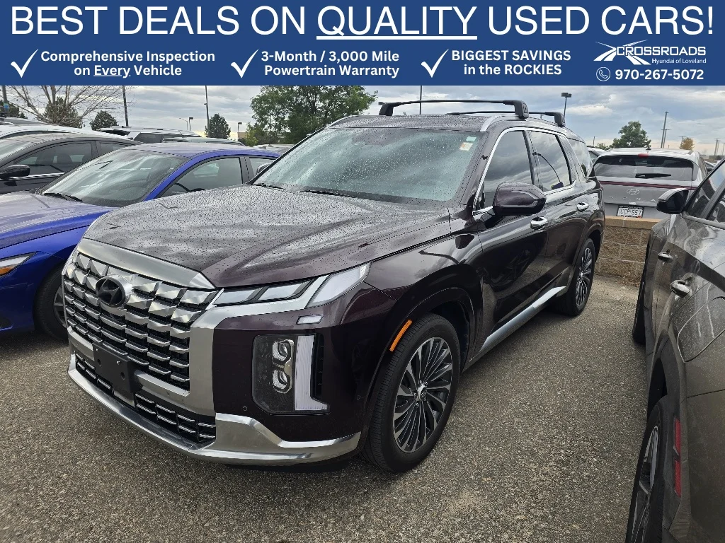 Used 2024 Sierra Burgundy Hyundai Calligraphy image 1