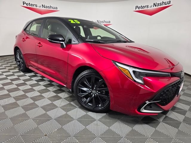 Used 2025 Midnight Black Metallic Toyota XSE image 1