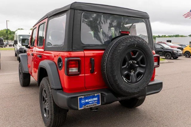 New 2026 Firecracker Red Clear-Coat Exterior Paint Jeep Sport image 7