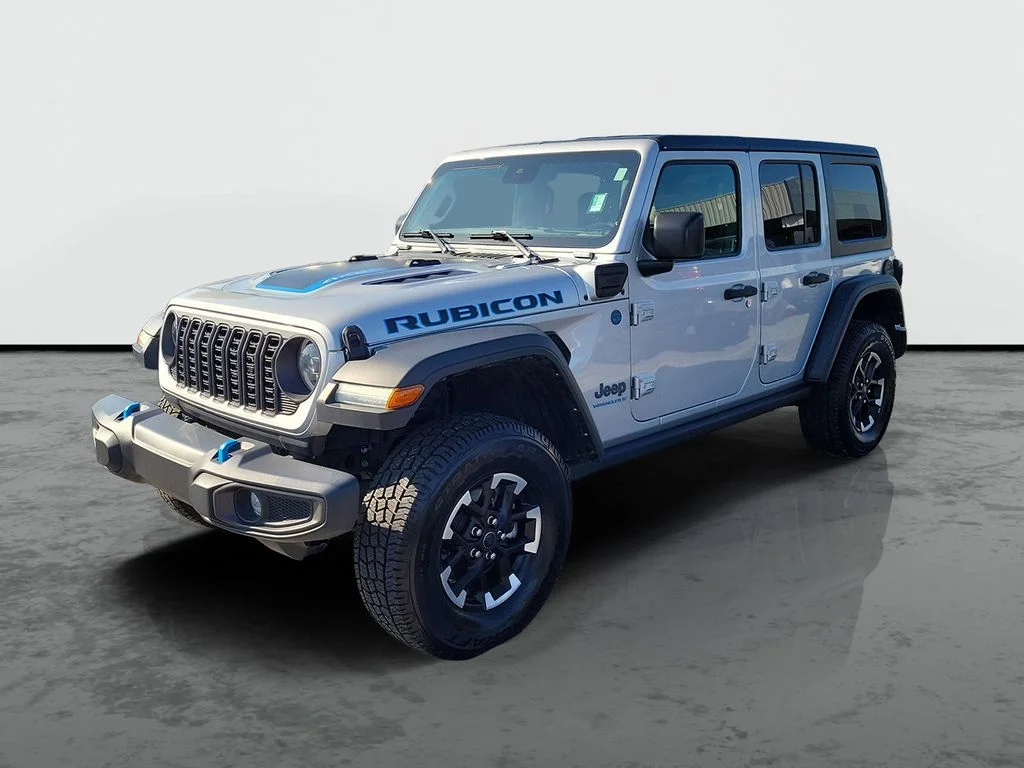 Used 2024 Silver Zynith Clearcoat Jeep Rubicon 4xe image 5
