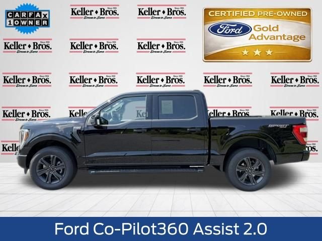 Certified Used 2023 Black Ford Lariat image 4