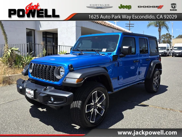 Pearl エリートウッド・ジェンベ PJW-340 木製 割れあり ジャンク New 2025 Jeep Wrangler 4xe Sport S 4xe Sport Utility in Escondido