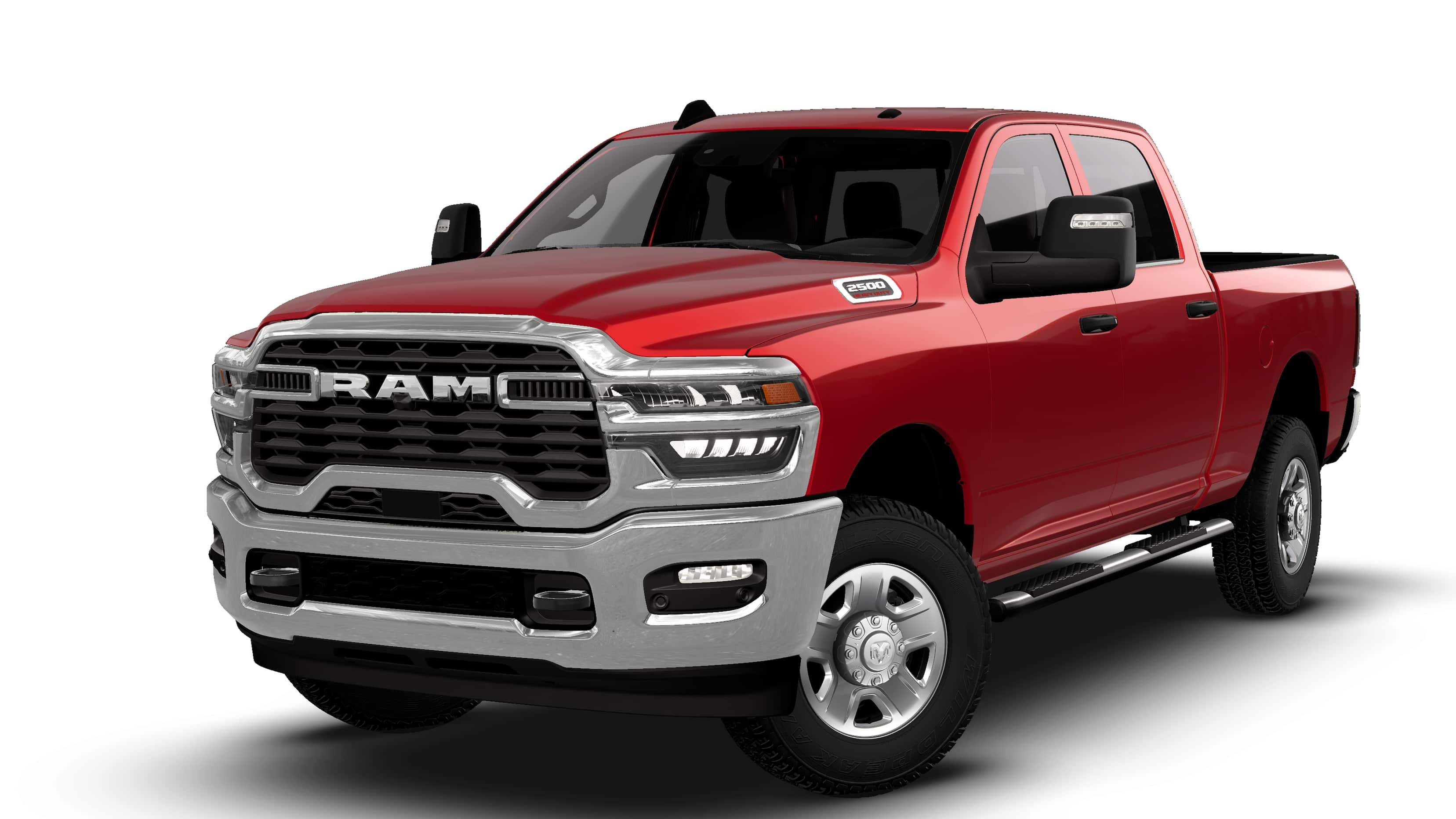 New 2026 Molten Red Pearl-Coat Exterior Paint RAM TRADESMAN image 13