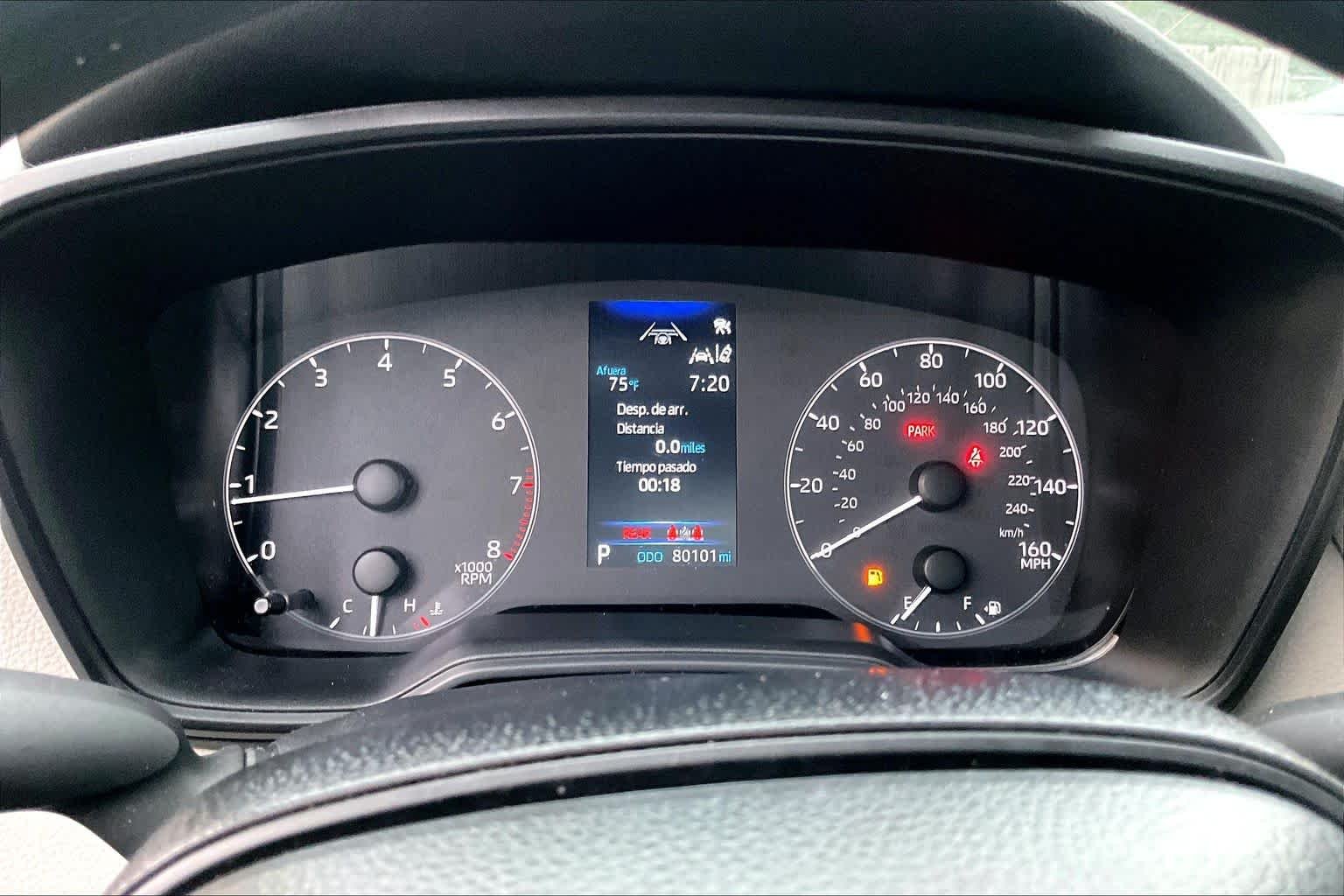 Used 2025 Ruby Flare Pearl Toyota LE image 26