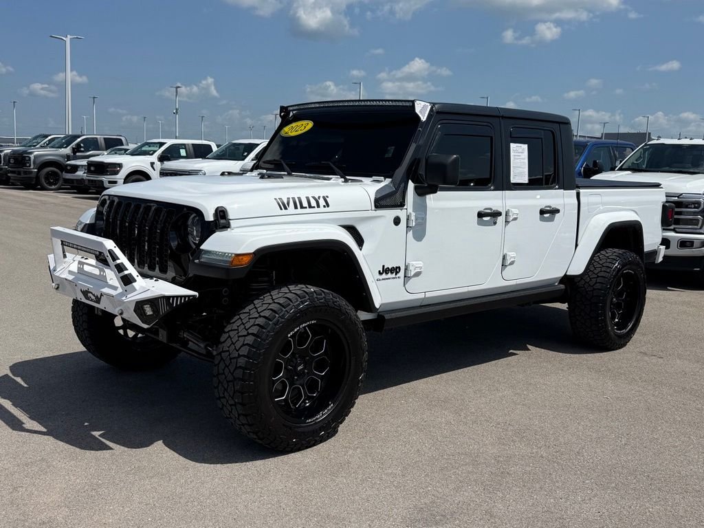 Used 2023 Bright White Clearcoat Jeep Willys image 41