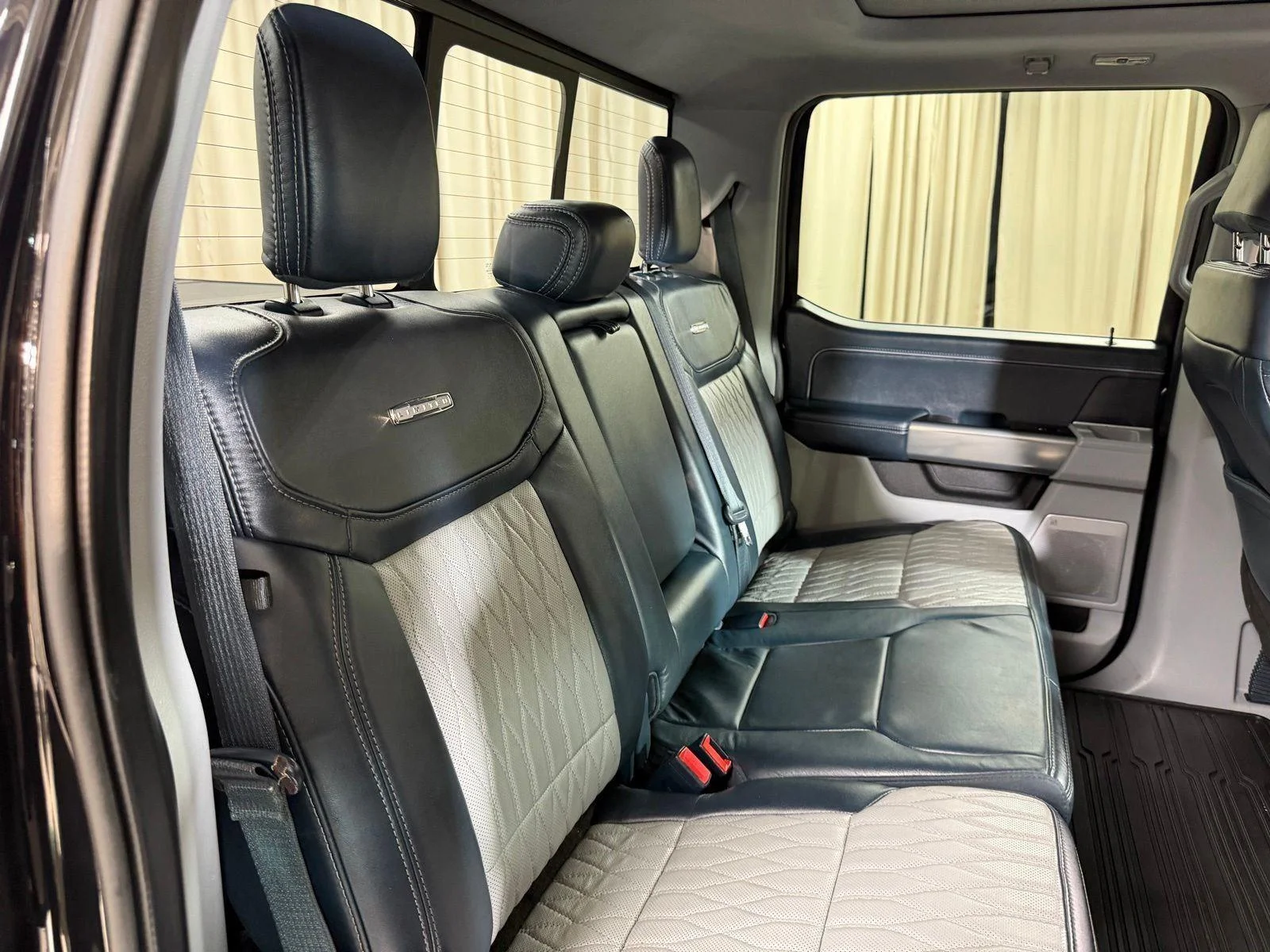 Used 2023 Agate Black Metallic Ford Limited image 48