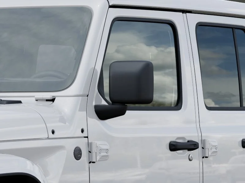New 2026 Bright White Clear-Coat Exterior Paint Jeep Sahara image 12