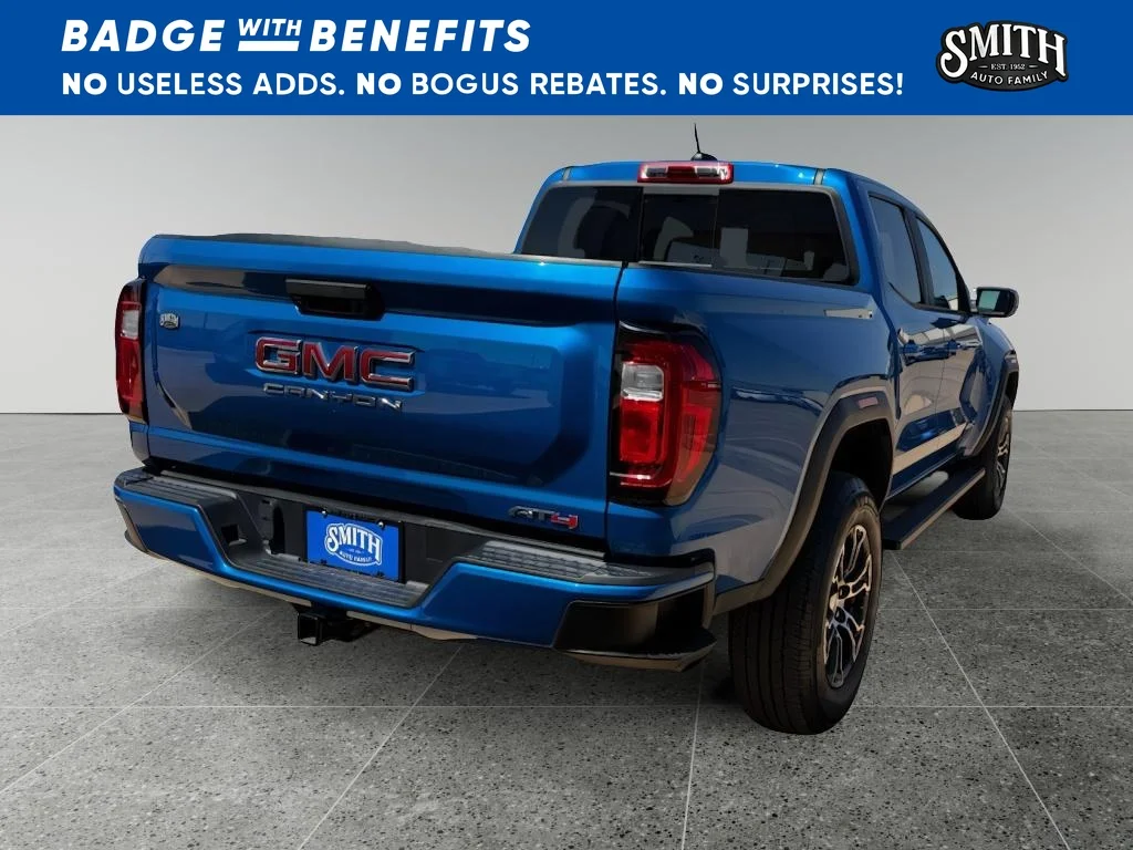 Certified Used 2023 Dynamic Blue Metallic GMC 4WD AT4 image 4