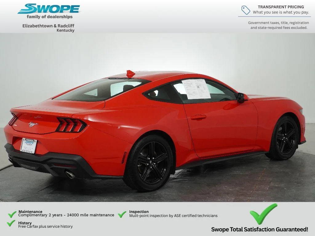 Used 2026 Race Red Ford EcoBoost Premium image 3