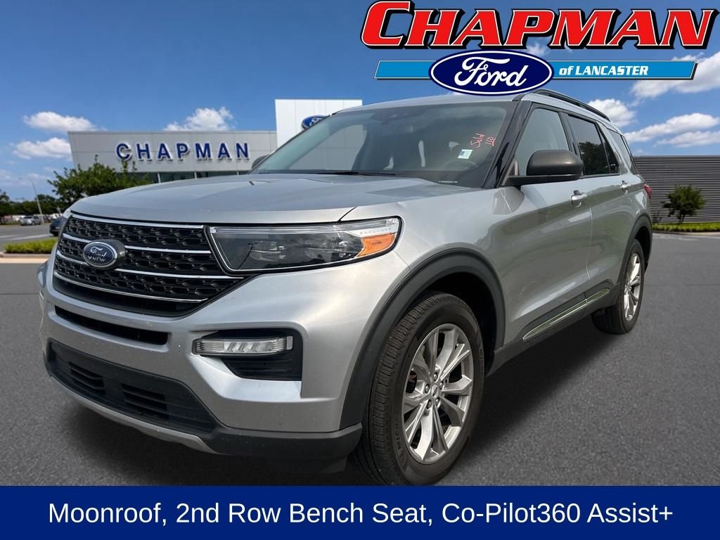 Used 2022 Silver Metallic Ford XLT image 1