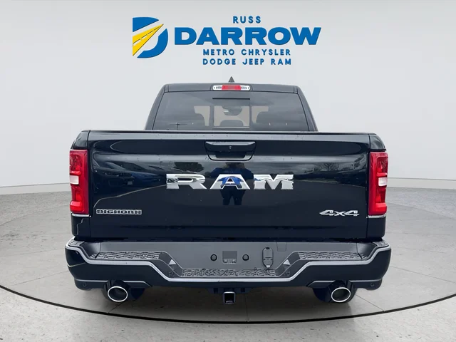 New 2026 Diamond Black Crystal Pearl-Coat Exterior Paint RAM Big Horn/Lone Star image 4