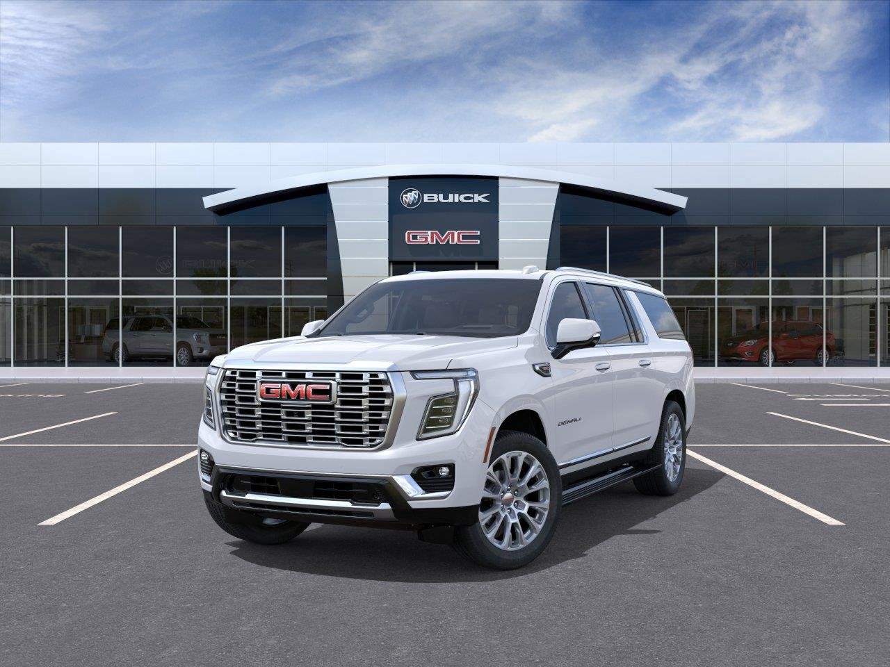 New 2026 Glacier White Tricoat GMC Denali image 8
