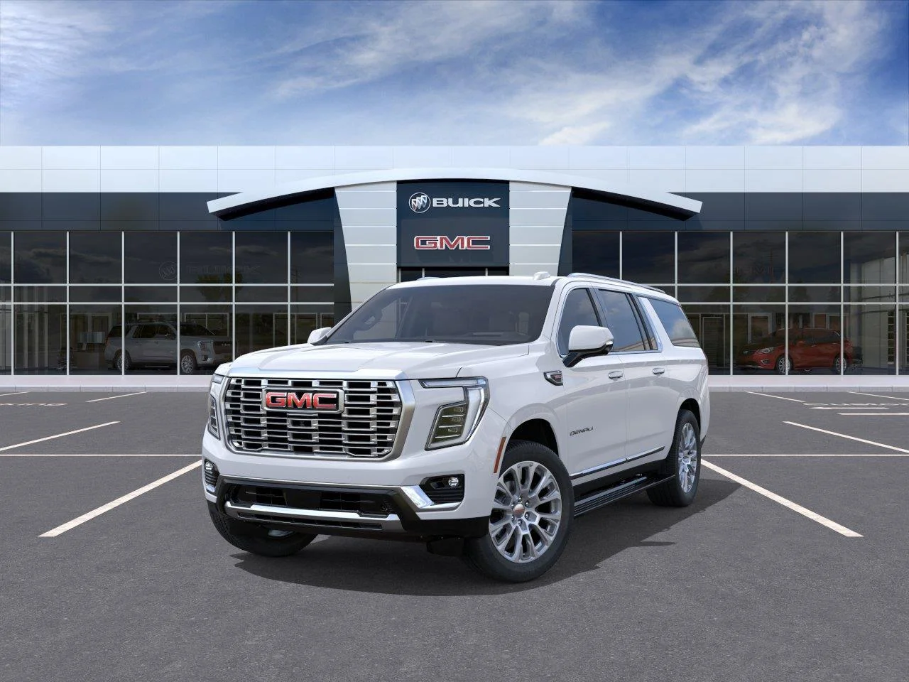 New 2026 Glacier White Tricoat GMC Denali image 8