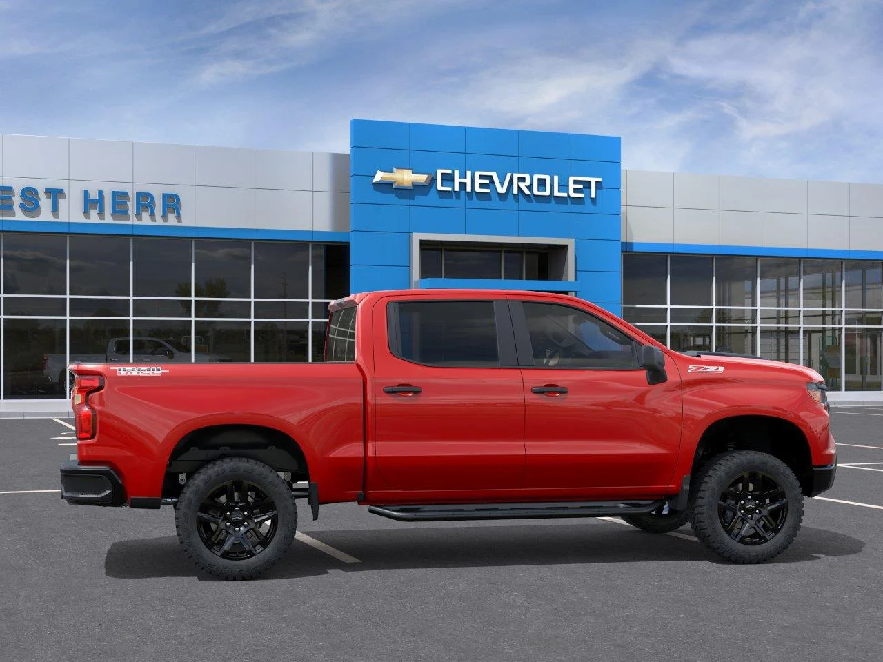 New 2026 Red Hot Chevrolet Custom Trail Boss image 5
