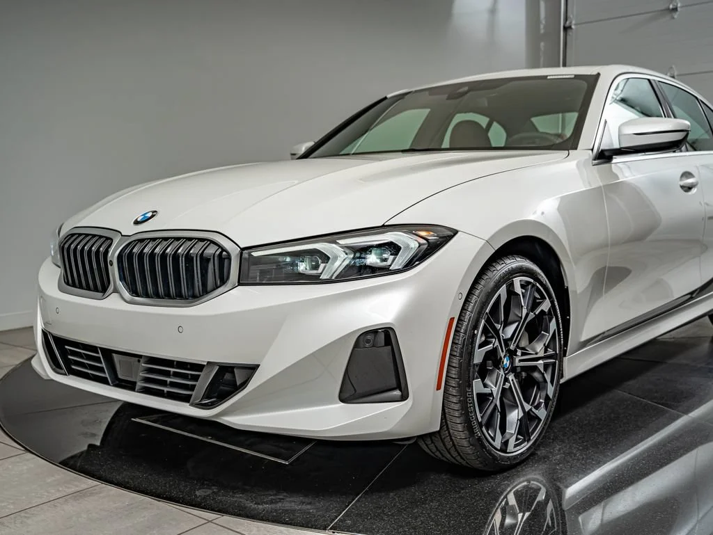 Certified Used 2025 Mineral White Metallic BMW 330i xDrive image 14