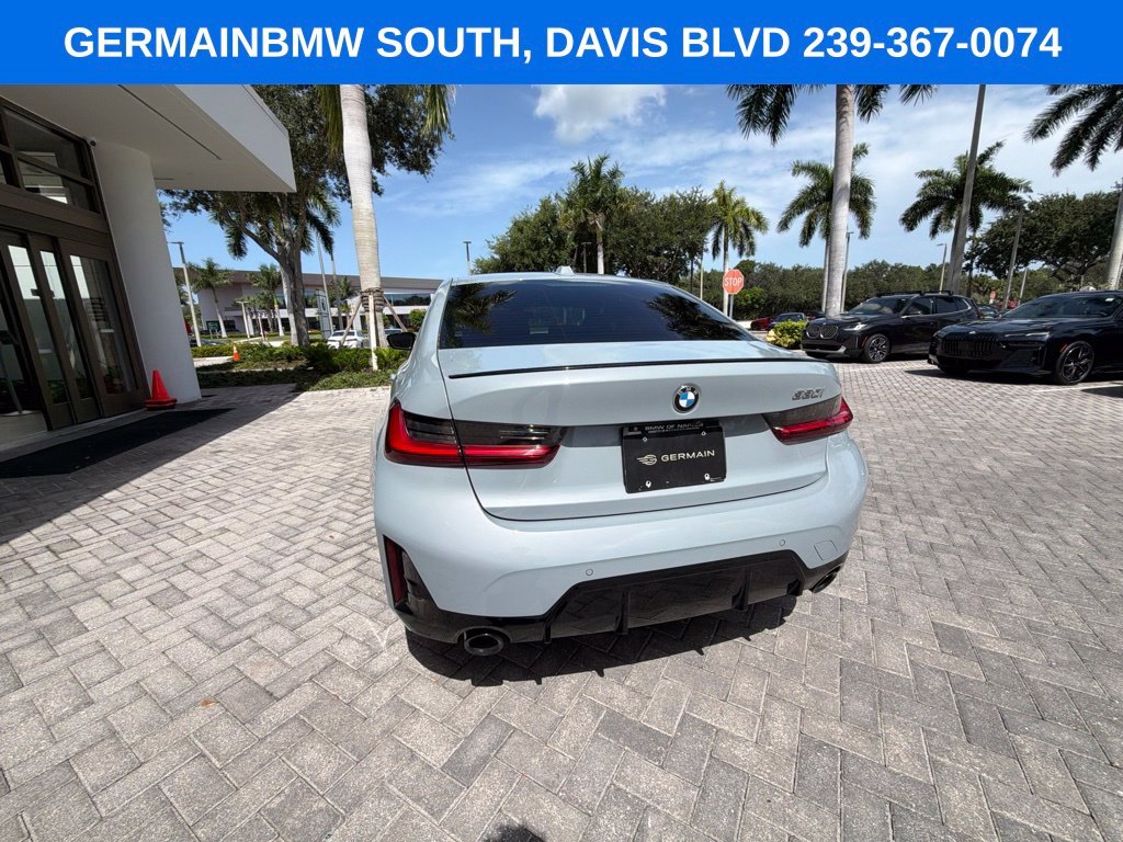Certified Used 2023 Gray Metallic BMW 330i image 8