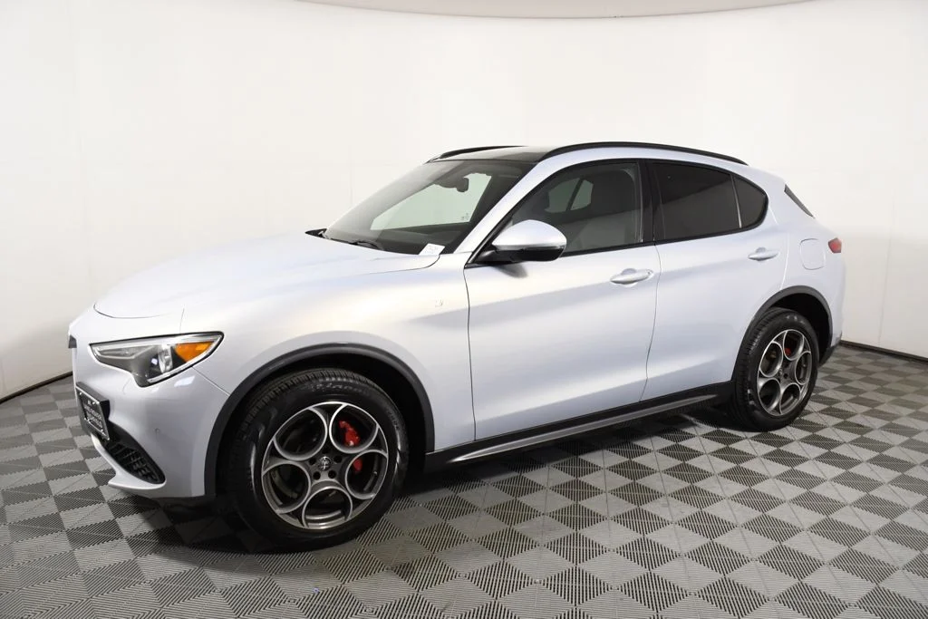 Used 2022 Alfa Romeo Stelvio Ti with VIN ZASPAKBN9N7D43265 for sale in Richfield, Minnesota