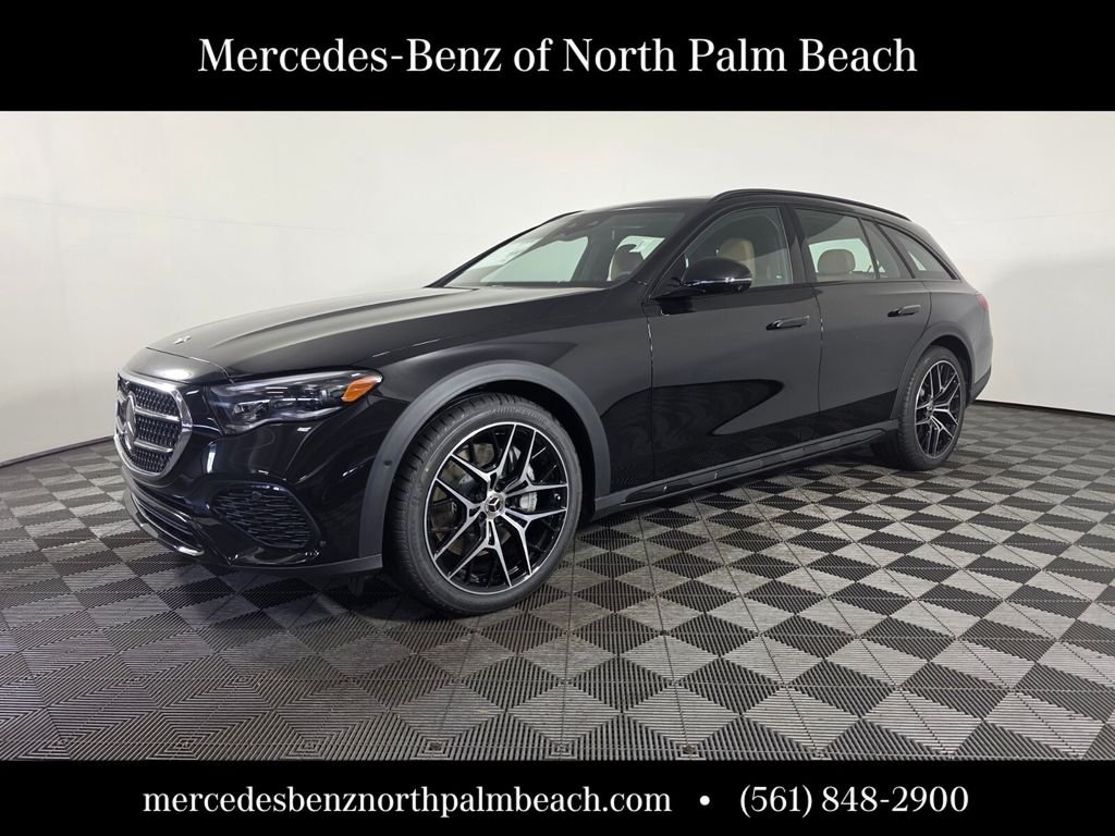 New 2027 Obsidian Black Metallic Mercedes-Benz E 450 image 1