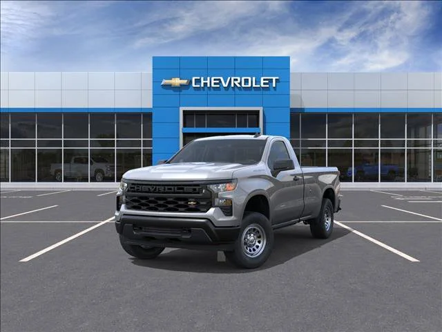 New 2026 Sterling Gray Metallic Chevrolet WT image 8
