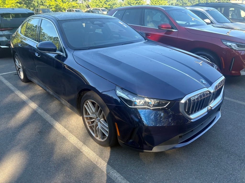 Certified Used 2024 Tanzanite Blue II Metallic BMW 530i xDrive image 7