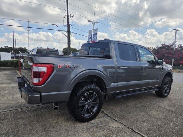 Used 2023 Carbonized Gray Metallic Ford LARIAT image 5