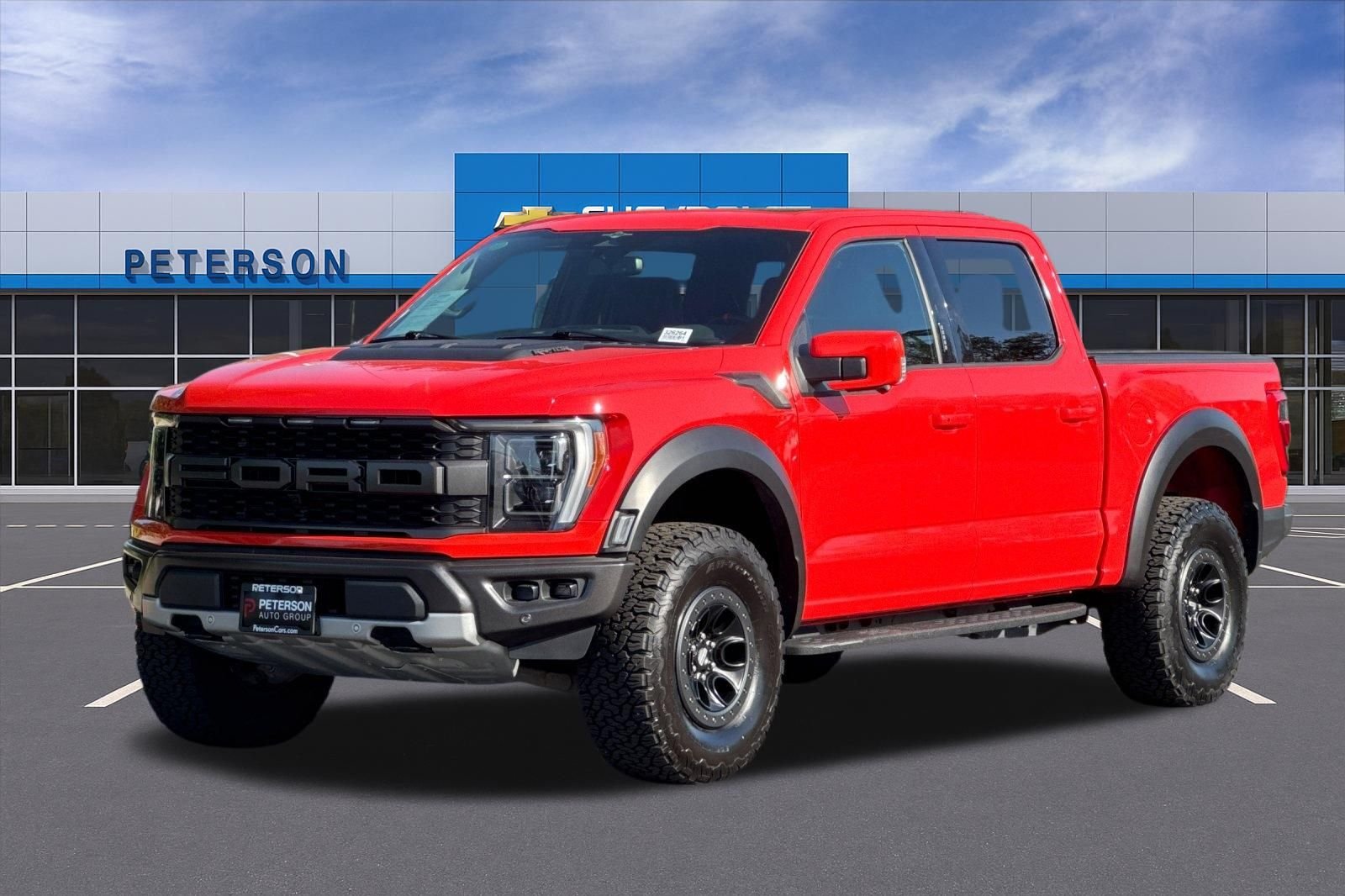 Used 2023 Orange Ford Raptor image 8