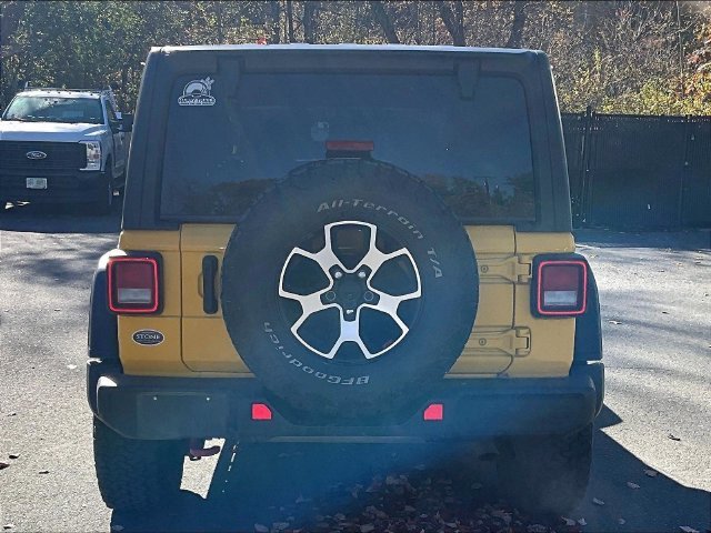 Used 2021 Yellow Jeep Unlimited Rubicon image 5