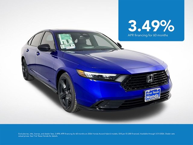 2026 Honda Accord Hybrid Sport-L