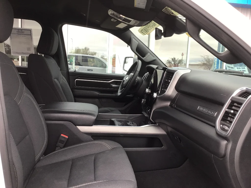 Used 2025 Bright White Clearcoat Ram Big Horn image 6