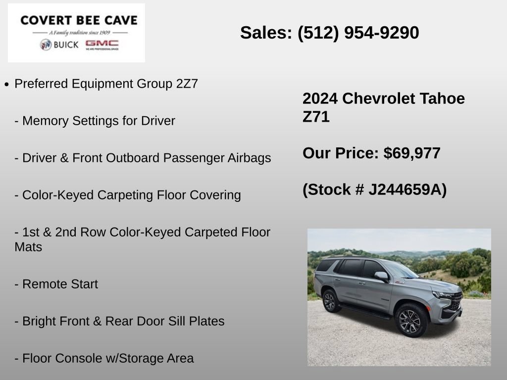 Used 2024 Sterling Gray Metallic Chevrolet Z71 image 6