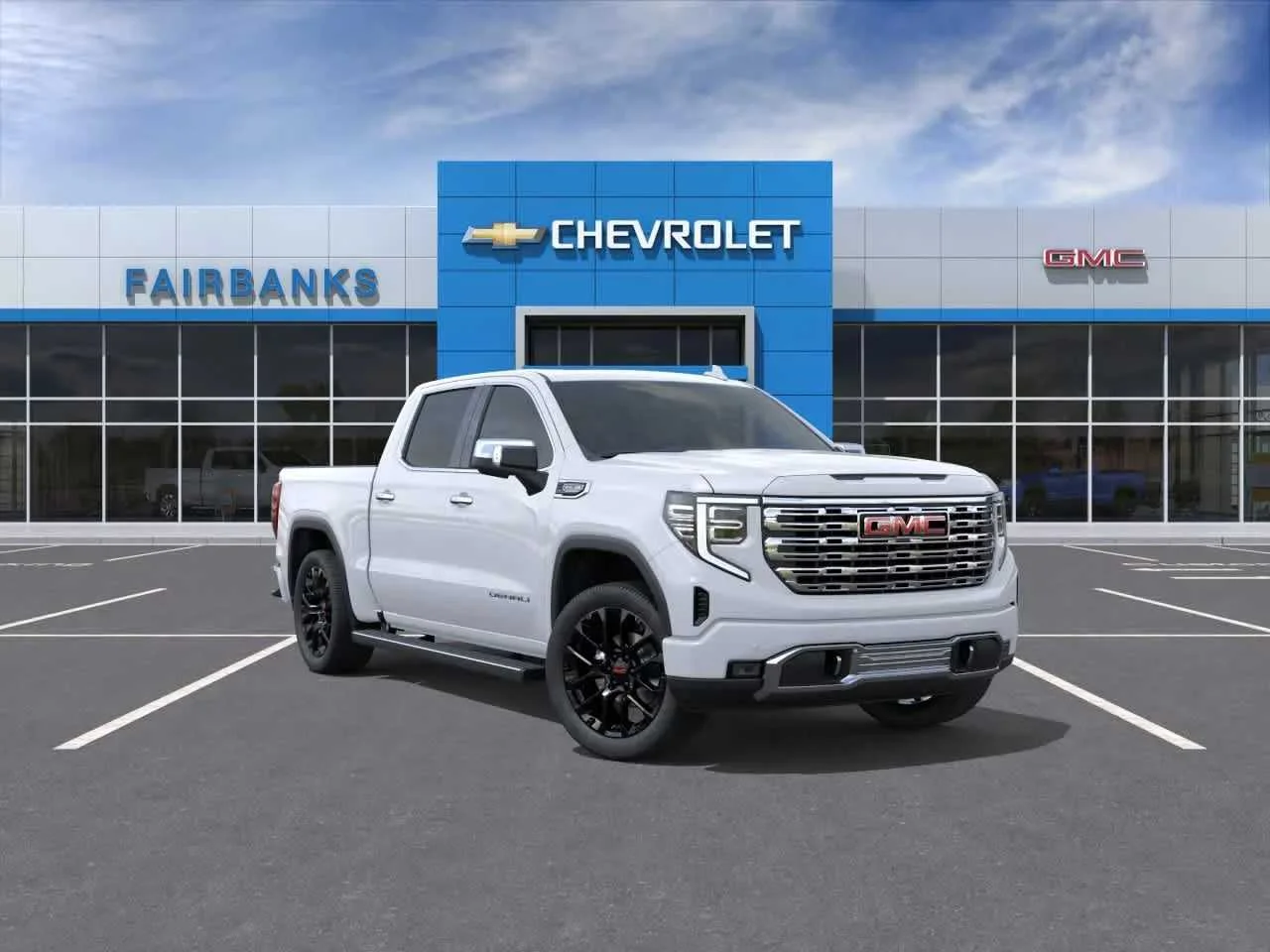 New 2026 Glacier White Tricoat GMC Denali image 1