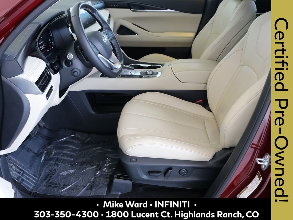 Certified Used 2025 Red INFINITI Sensory image 4
