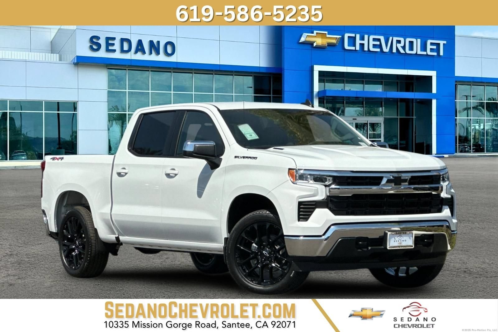 New 2026 Summit White Chevrolet LT image 1