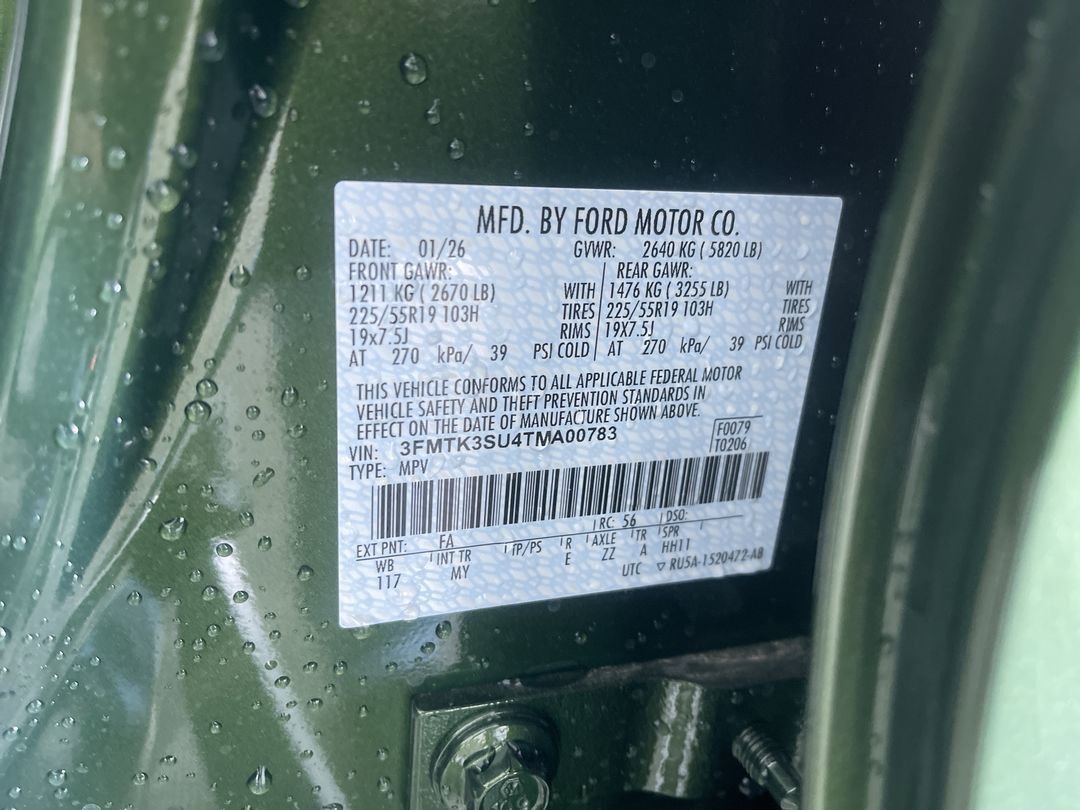 New 2026 Eruption Green Metallic Ford Premium image 12