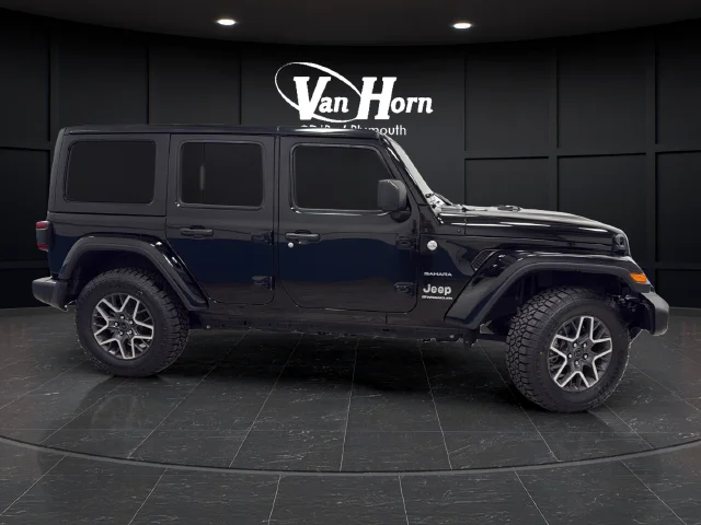 Used 2024 Black Clearcoat Jeep Sahara image 8