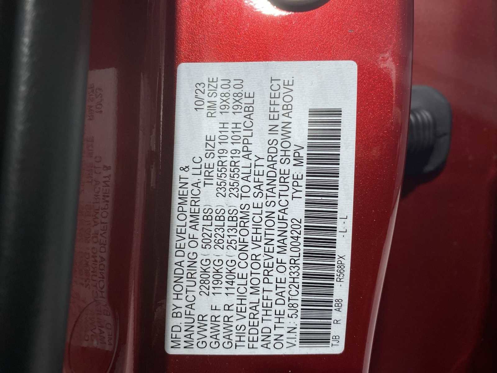 Certified Used 2024 Performance Red Pearl Acura  image 48