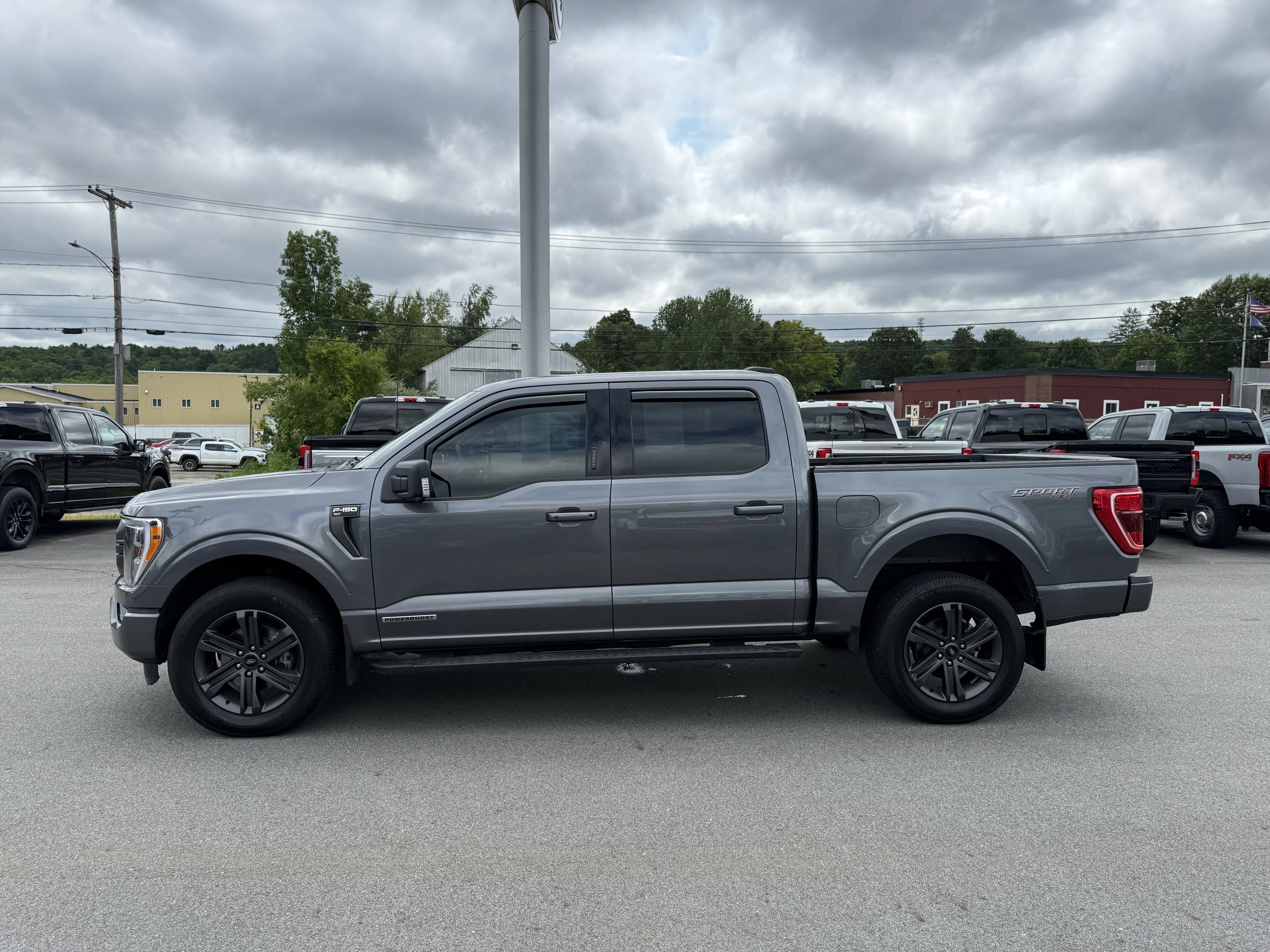 Used 2023 Carbonized Gray M Ford XLT image 10
