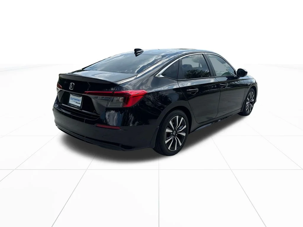 Certified Used 2024 Crystal Black Pearl Honda 1.5T 4D EX image 9