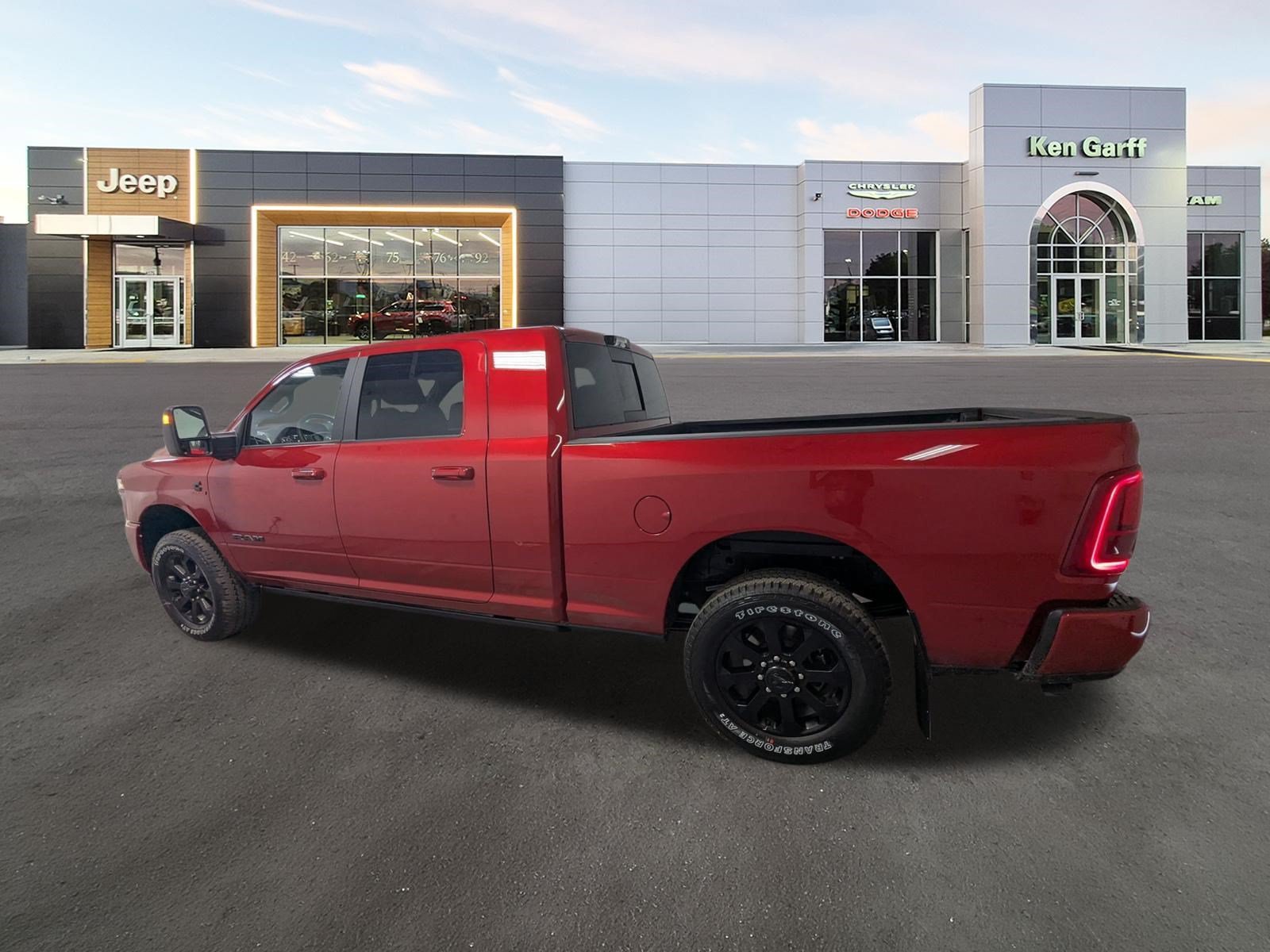 New 2026 Molten Red Pearl-Coat Exterior Paint RAM Laramie image 8