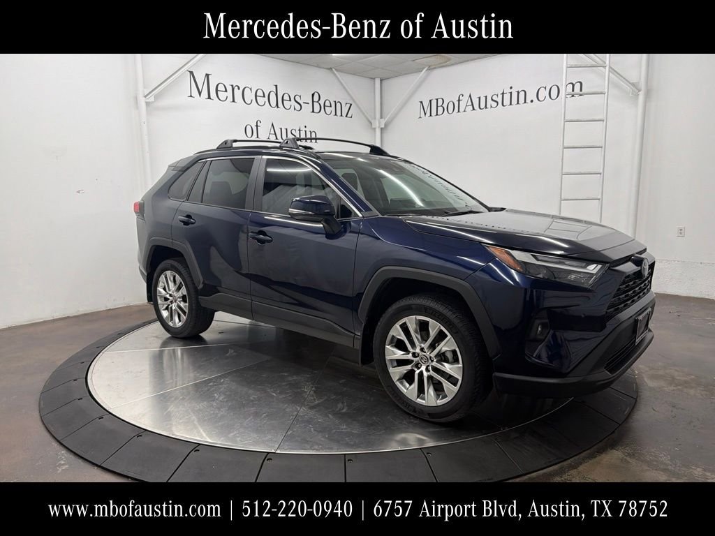 Used 2024 Blue Toyota XLE Premium image 1