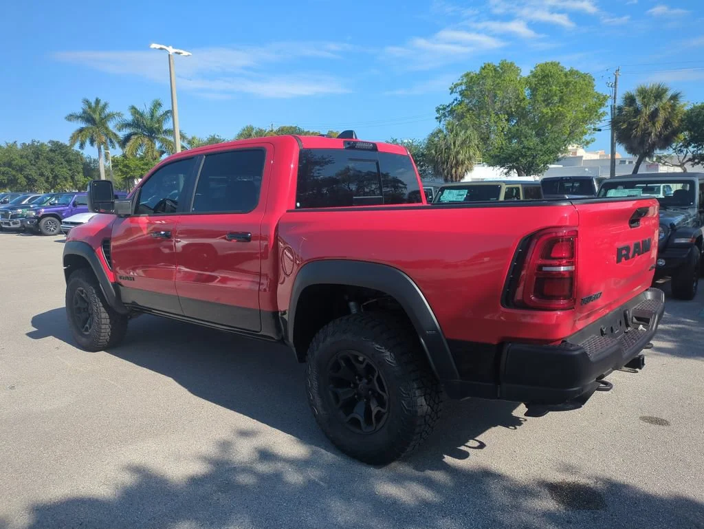Used 2025 Flame Red Clearcoat Ram RHO image 8