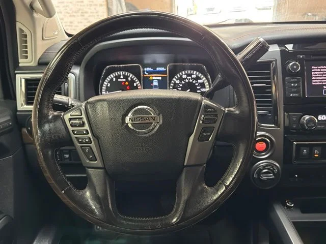 Used 2019 Magnetic Black Metallic Nissan Platinum Reserve image 18
