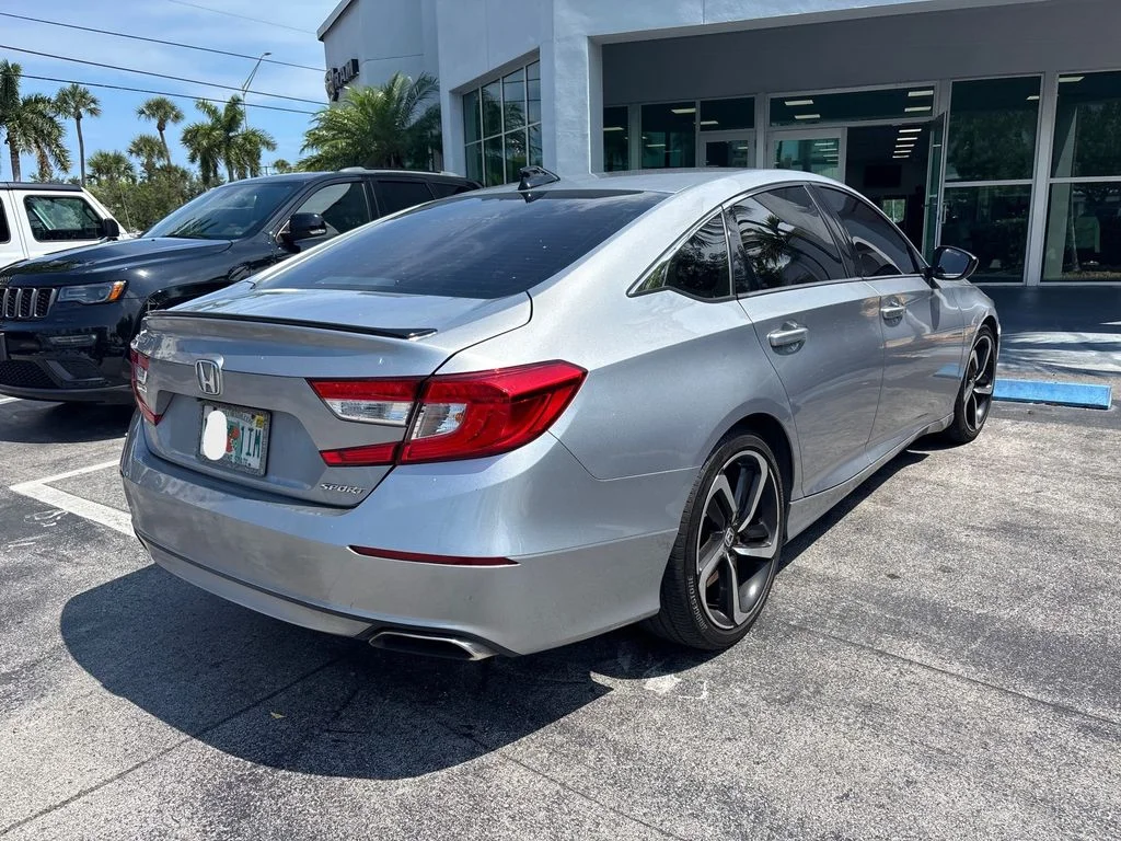 Used 2021 Silver Honda Sport image 2